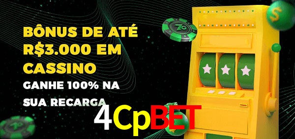 4Cpbet melhor bônus de depósito
